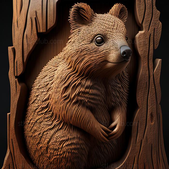 3D model st Quokka (STL)